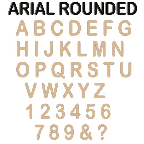 Arial rounded bold - font,