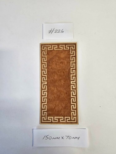 Marquetry veneer panel 226 - marquetry,