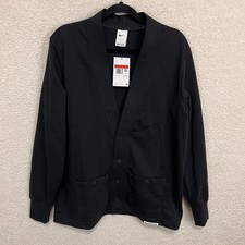 Nike Dri-FIT Standard Issue Golf Cardigan Men’s L Black FB5464-010 New