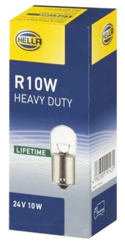 Hella r12w 24v license plate - 24v,