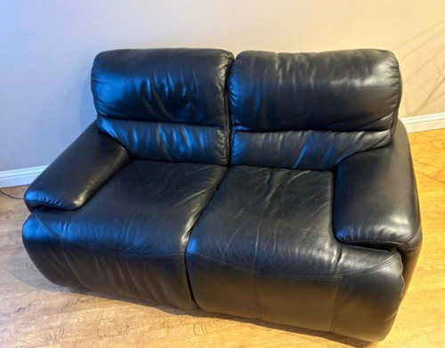 Black leather electric - black,