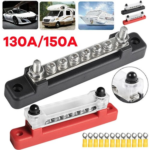 Way power distribution block - 6,