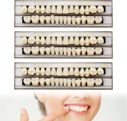 84pcs false teeth - fake,