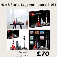 Retired LEGO ARCHITECTURE: Tokyo (21051) Factory Sealed. Great Gift. Collectable