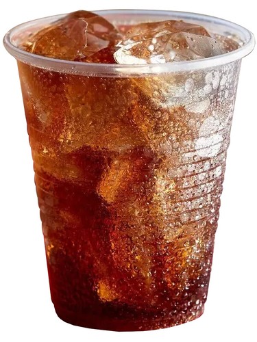 Clear plastic cups 7oz - clear,