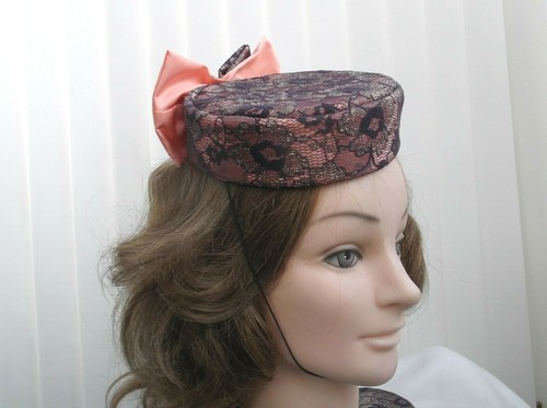 Purple gold lace covered pill - covered,