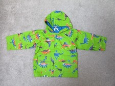 Hatley boys 2 years Dinosaurs waterproof hooded rain jacket coat - Good con
