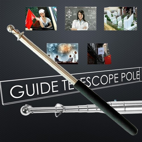 Telescopic flag pole - flag,