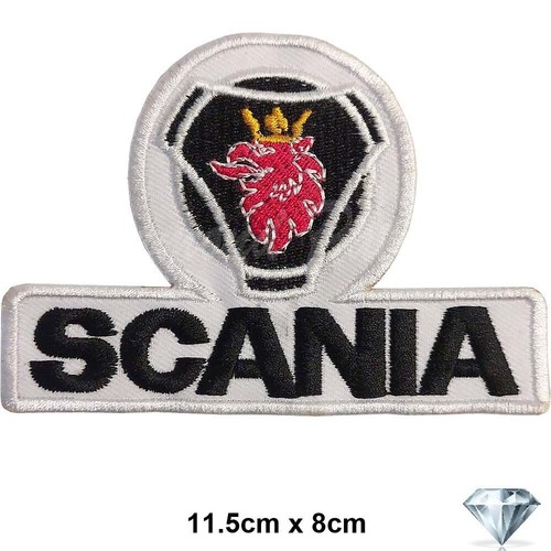 Scania embroidery patch iron