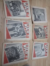 1940s Vintage War Illustrated Magazine Lot