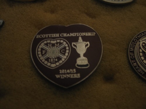 Rare old 2015 hearts - 2015, football