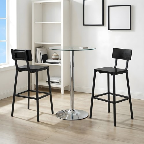 2pcs black bar - black,