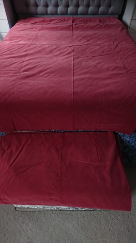 Vintage velour velvet - vintage, curtina