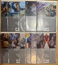 Comic lot of (11) CIVIL WAR