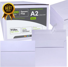 1000pcs A2 Invitation