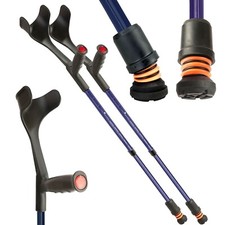 Flexyfoot Open Cuff Crutches -
