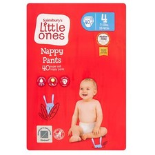 Little Ones Size 4 Nappy Pants