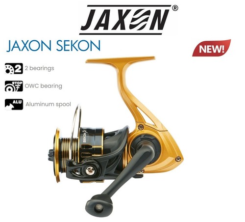 Jaxon sekon fishing reel - jaxon, xt