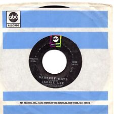 JACKIE LEE   DARKEST DAYS /ONE