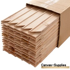 Canvas Stretcher Bars, Canvas Frames, Pine Wood 18mm & 38mm Thick - Sold By Box