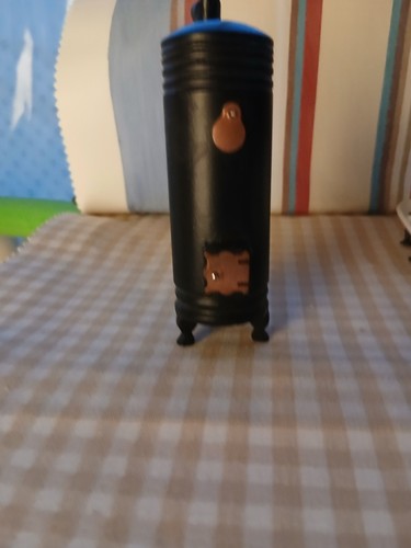 Dolls house black belly stove - house,