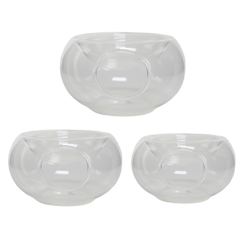 Transparent dry ice bowl - transparent,