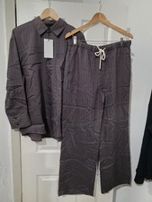 Zara Oversized STRIPE SHIRT &