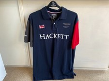 Genuine hackett aston martin polo shirt L. GOOD CONDITION. PLEASE READ ADVERT