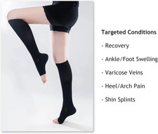 1pair flight socks compression - socks,