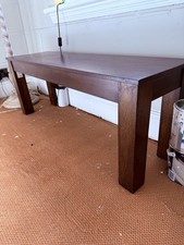 TV Unit / Low Console / Coffee Table Dark Wood