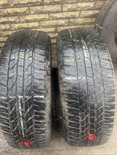 Yokohama Geolandar GO15 All Terrain 255/70/18 113H M+S X 2 Both With 7.6mm  2022