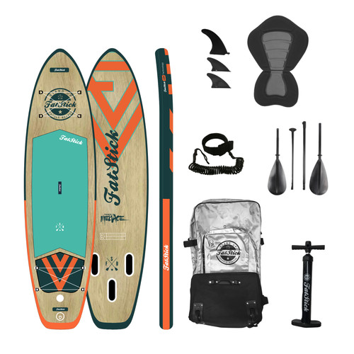 Wooden menace inflatable - wooden, 11'2