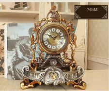 Vintage Mantle Clock Elegant