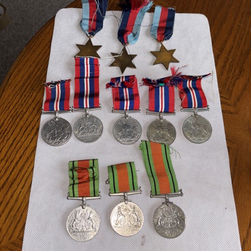 British ww2 medals - british,