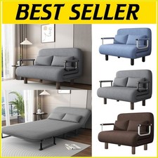 Double Fabric Sofa Bed Sleeper