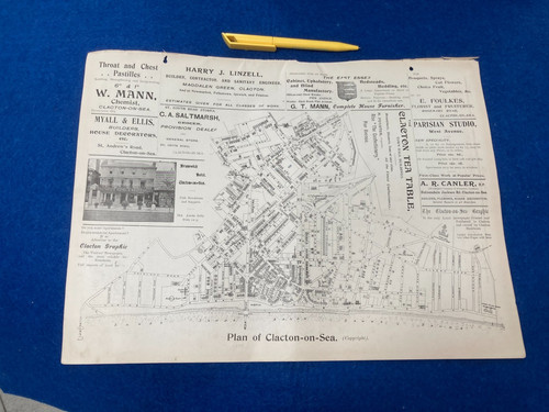 Original 1900 clacton sea - original,