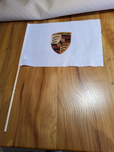 Porsche flag and pole - flag,