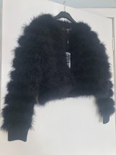 Marabou Feather Coatigan