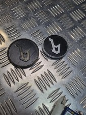 Bertone Black And Gold Badges X2