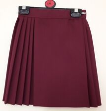 GIRLS AGE 5/6 WINE SCHOOL SPORT PE NETBALL GYM TENNIS SKIRT WAIST 21" WRAPAROUND