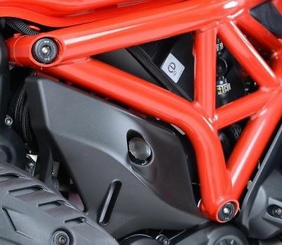 Frame plugs black - r&g,