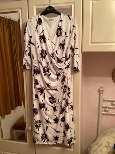Damart ladies dress white and - dress,