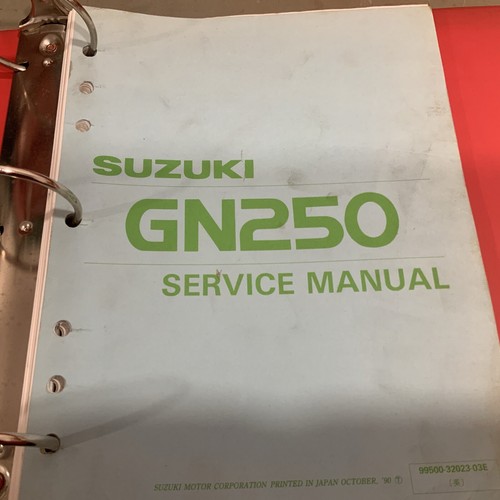 Suzuki gn250 service - gn250,