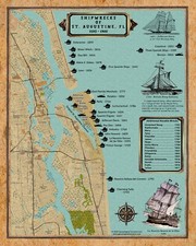 Shipwreck Map of St Augustine