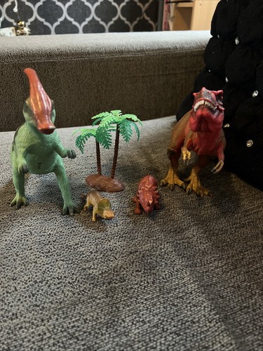 Plastic dinosaur toys - toys,