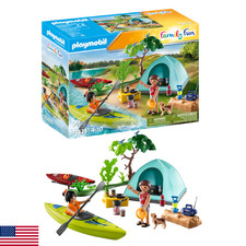 Playmobil Camping with Kayaks