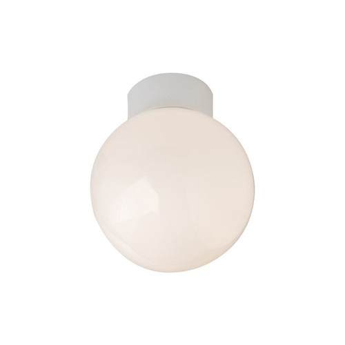 Traditional opal glass globe - traditional,