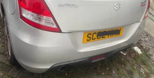 Suzuki swift sport rear - rear, bumper