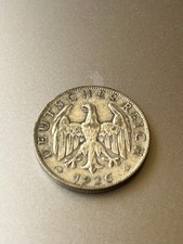 German 2 Reichsmark Coin 1926
