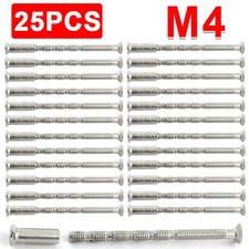 25Pcs M4 Door Handle Bolt